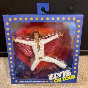 NECA Elvis Presley On Tour Live 1972 Commemorative 7" Action Figure